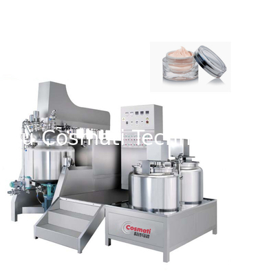 200L Mixer Shampoo Homogenizer Making Machine Vacuum Emulsifying Mixer