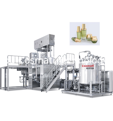 200L Mixer Shampoo Homogenizer Making Machine Vacuum Emulsifying Mixer