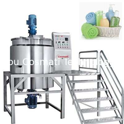 Chemical shampoo mixing tank liquid soap detergent agitator liquid mixer machine