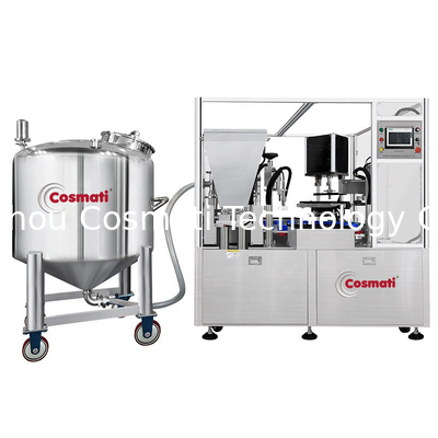 5-250ml Shampoo, lotion, cream, toner, cosmetic liquid filling capping machine