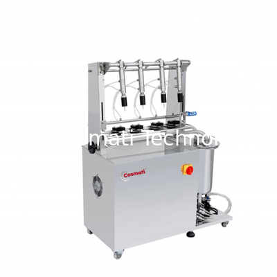 4 Heads magnetic pump semi-auto quantitative perfume filling machine liquid bottle filling machine
