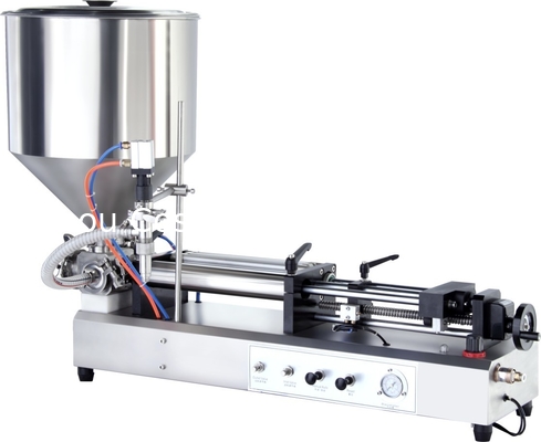 Semi-automatic Horizontal Pneumatic Liquid Filling Table Top Filling Machine