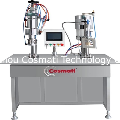 3 in 1 Single Man Operate Bag On Valve Aerosol Filling Machine