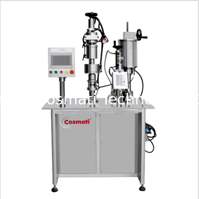 3 in 1 Single Man Operate Bag On Valve Aerosol Filling Machine