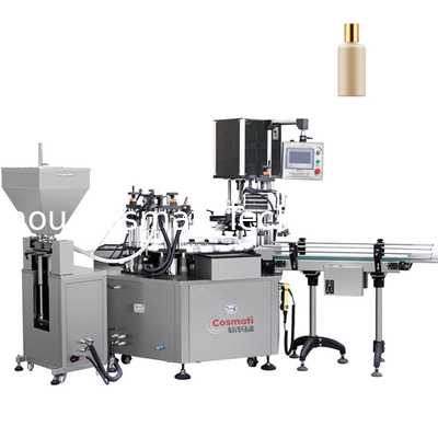 5-250ml Shampoo, lotion, cream, toner, cosmetic liquid filling capping machine