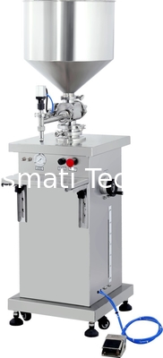 5-150ml automatic single head constant temperature ointment paste filling machine