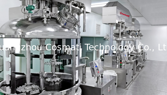 Toothpaste making machine Vacuum Emulsifier ,Toothpaste production line toothpaste equipment Emulsion High Shear Homogen