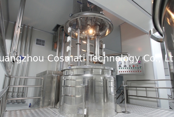 Toothpaste making machine Vacuum Emulsifier ,Toothpaste production line toothpaste equipment Emulsion High Shear Homogen