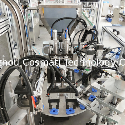 Automatic viscous liquid filling machine cream filling capping machine