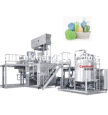 Automatic vacuum homogenizing emulsifier/ gel emulsifier making machine/chemical machinery equipment