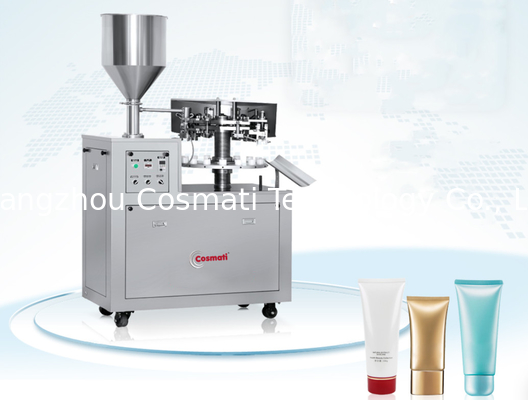 Top quality semi-automatic aluminum tube filling and sealing machine for hair dye