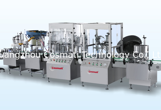Automatic aerosol body spray filling line aerosol can spray filling capping machine