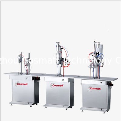 Factory Direct Sale Separate Type Aerosol Filling Machine Semi-auto Spray Filling Machine