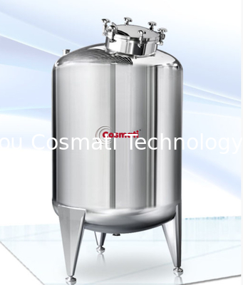 Customizable 100L 200L big capacity durable stainless steel fixed sealed storage tank