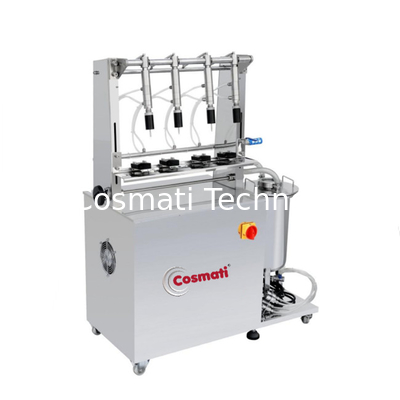 Hot selling 4-head top quality  semi-auto perfume filling machine small volume perfume filler