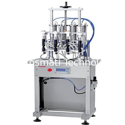 Factory directly sale best quality 4-head custom logo automatic pneumatic perfume filling machine