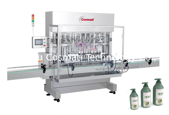 High Accuracy Automatic Straight Line Piston Filling Machine Liquid Paste Semi-fluid Filling Machine