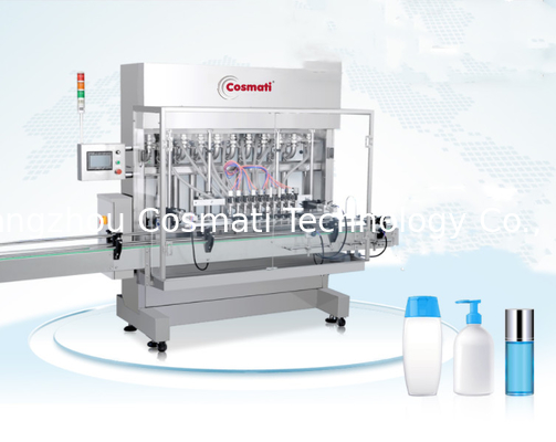 High Accuracy Automatic Straight Line Piston Filling Machine Liquid Paste Semi-fluid Filling Machine