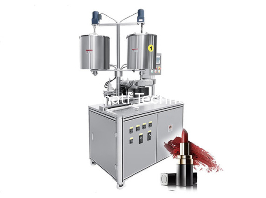 Cosmati Top-quality Low Price Metal Mold 10 Nozzles Lipstick Filling Machine