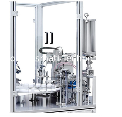 PLC Control Semi-Auto Rotary Type mascara/lipgloss filling machine
