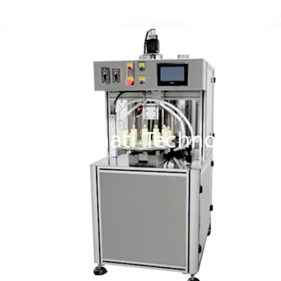 High Speed Spiral Lipstick Lip Gloss Eye Cream Production Line , Lip Gloss Filling Machine