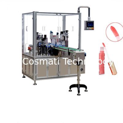 Automatic Liquid Paste Material Cosmetic Filling Machine for Lip Gloss Nail Polish Mascara