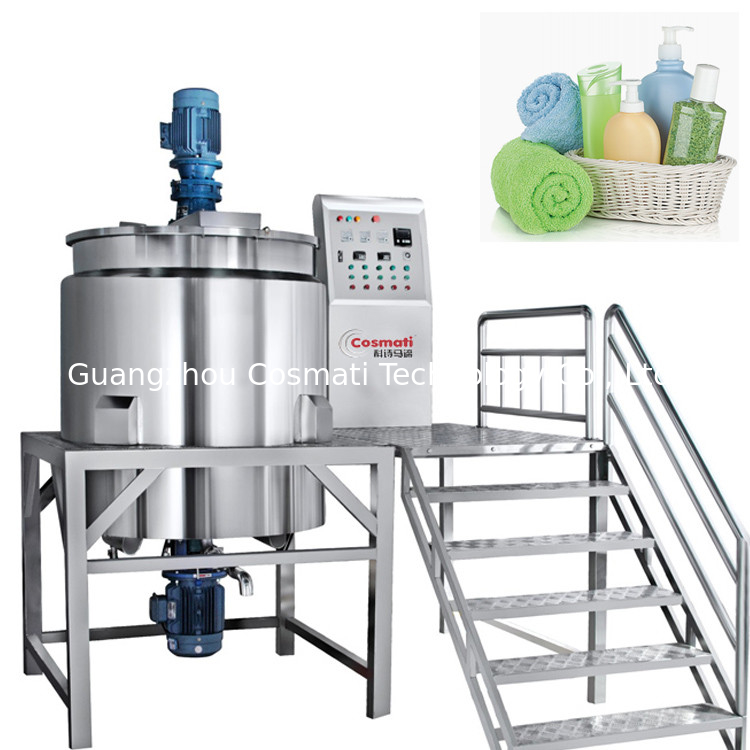 Chemical shampoo mixing tank liquid soap detergent agitator liquid mixer machine