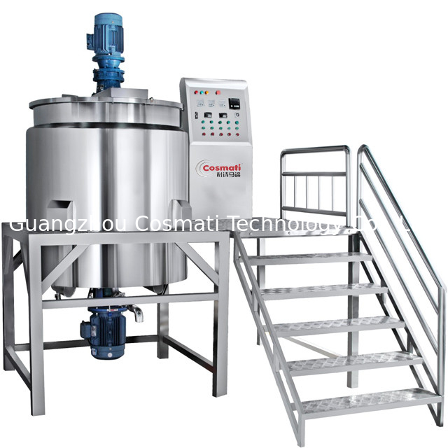 1000L Liquid Washing Homogenizing Mixing Machine Steam or Electrical Heating