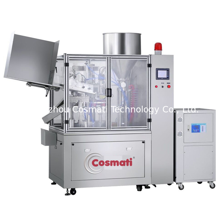 Automatic PE Tube Filling Sealing Machine for Cosmetics Toothpaste Lotion