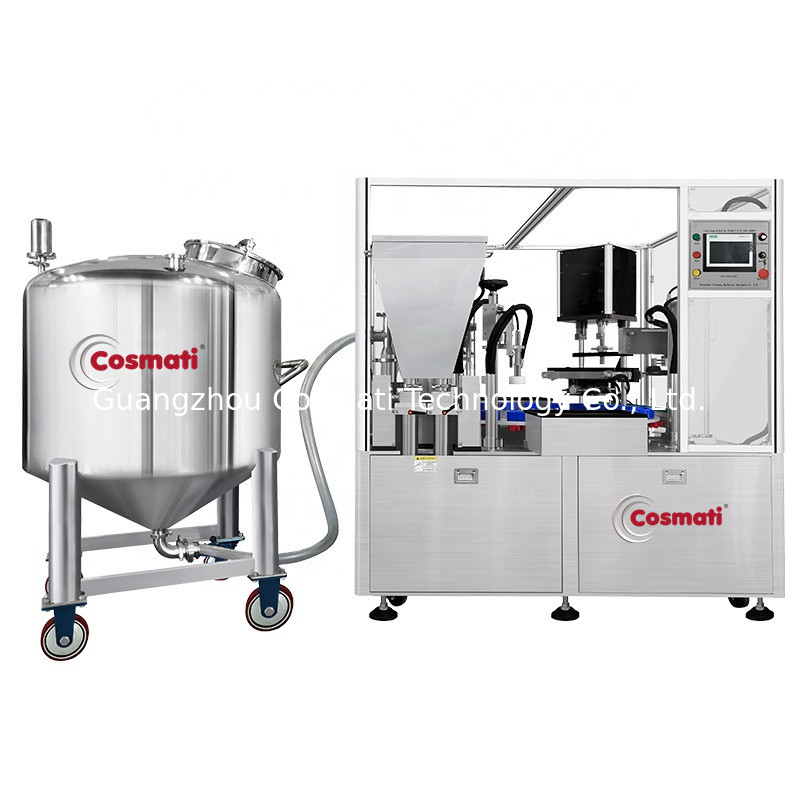 5-250ml Shampoo, lotion, cream, toner, cosmetic liquid filling capping machine