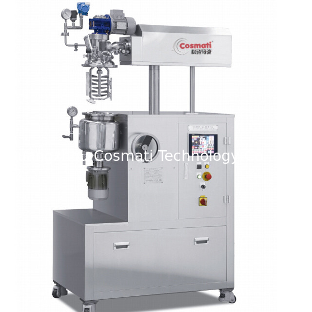 Lab-use Vacuum Homogenizer Emulsifier Mixer Cosmetic