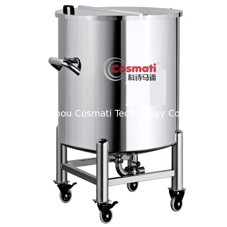 High Quality Stainless steel  Storage Tank  Movable  Mixing Tank