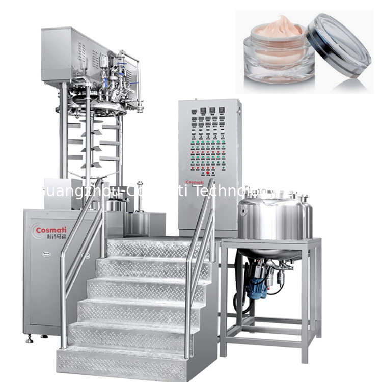 50L cream vacuum homogenizing emulsifying machine detergent homogeneous mixer emulsions