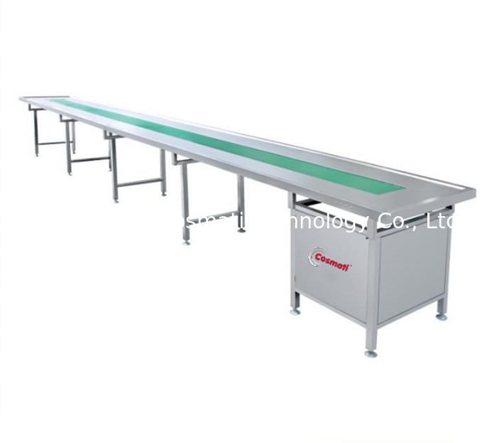 Medium sized factory assembly line high efficiency conveyor belt