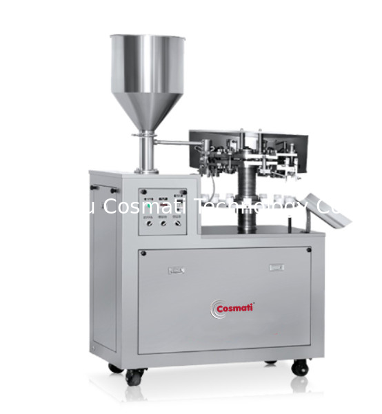 Top quality semi-automatic aluminum tube filling and sealing machine for hair dye