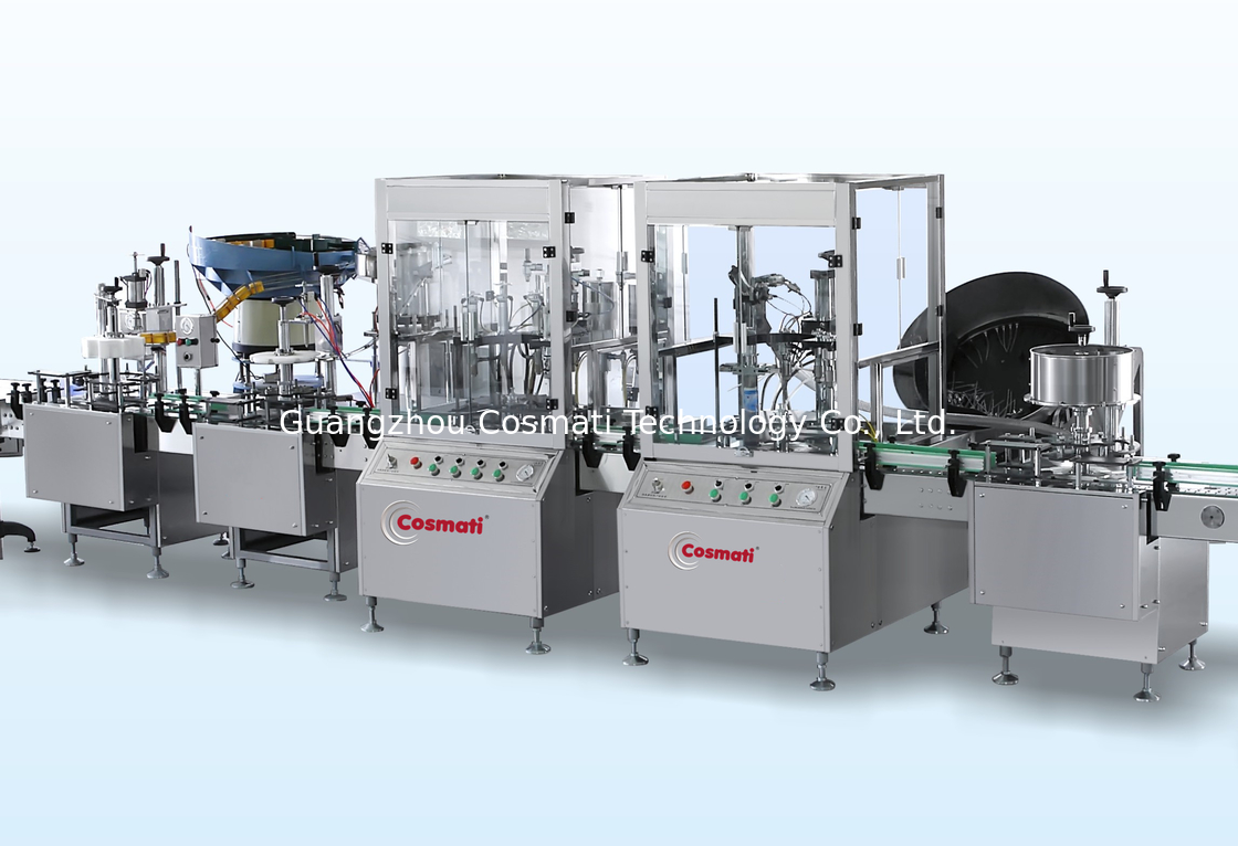 Automatic aerosol body spray filling line aerosol can spray filling capping machine