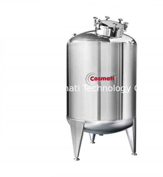 Customizable 100L 200L big capacity durable stainless steel fixed sealed storage tank