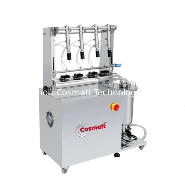 Hot selling 4-head top quality  semi-auto perfume filling machine small volume perfume filler