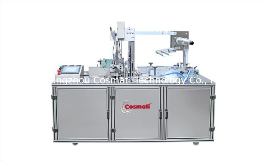 Automatic transparent film three-dimensional cigarette charter cellophane packing machine