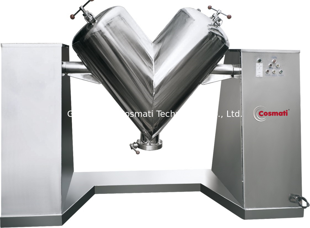 Cosmati High Quality V Shape Powder Mixer Whey Protein Powder Chemical Powder Mixing equipment